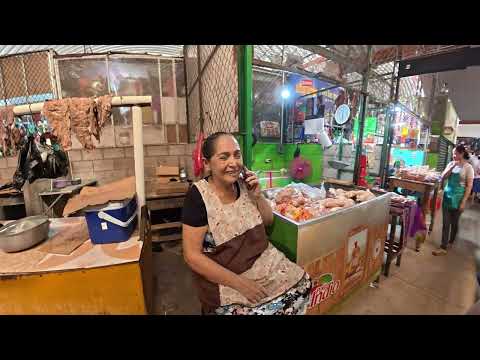 Caminando EN EL MERCADO MUNICIPAL DE JIQULISCO USULUTÁN EL SALVADOR 