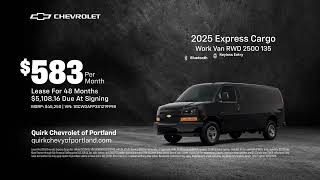 Download the video "Chevrolet Express Cargo 10/08/2025 6260462"