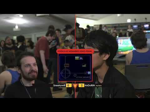 Tipped Off 14 Melee Pools - Sneakywill (Falco) vs. Fly KoDoRiN (Marth)