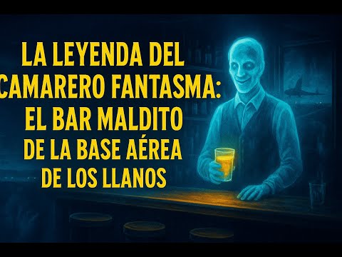 🍷👻 La Leyenda del Camarero Fantasma  El Bar Maldito de la Base Aérea de Los Llanos