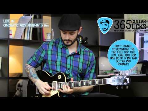 Lick 87/365 - Chromatic Rock Build-Up in Bm | 365 Guitar Licks Project