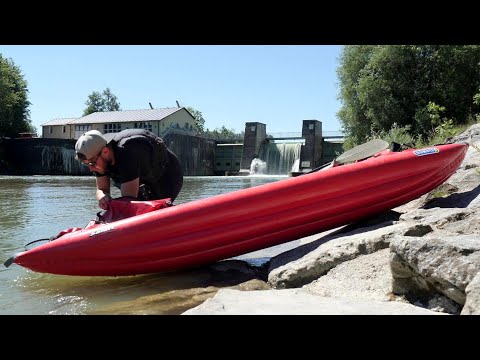 Isar im Gumotex Safari - Bad Tölz bis München