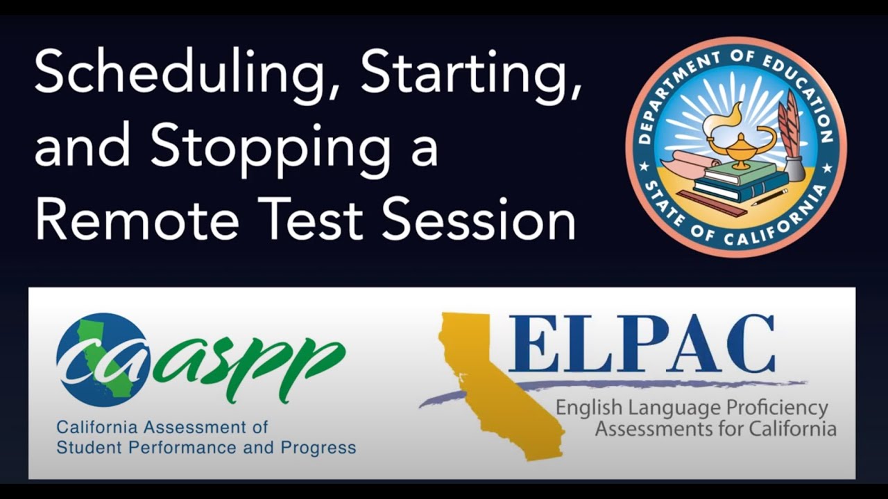 Scheduling, Starting, and Stopping a Remote Test Session