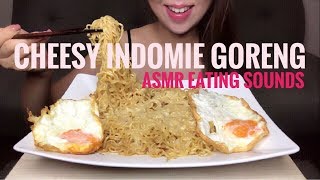 Download lagu ASMR Cheesy Indonesian Noodles | IndoMie Mi Goreng Keju | Eating Sounds (No Talking) mp3