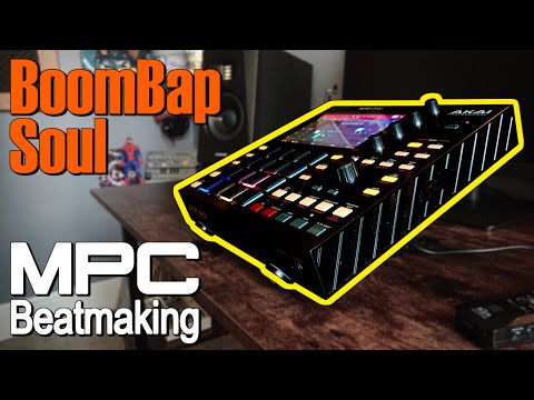 From Soul Music To BoomBap - Akai MPC Sample-Based Beatmaking (with scratches)