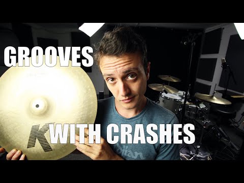 Grooves with Crashes  - Daily Drum Lesson