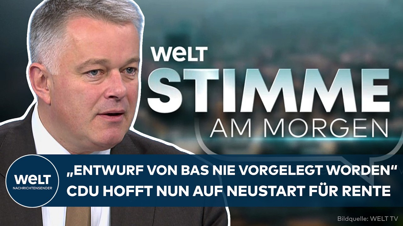 BAS-RÜCKTRITT: Ministerpräsident Gordon Schnieder fordert jetzt Neustart bei Rentenreform