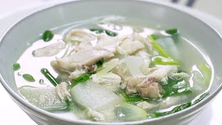 뜨끈한 여름 보양식 닭곰탕 진한 국물맛이 일품 | Dak Gomtang (Korean Chicken Soup)