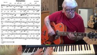 Cheese Cake - Jazz guitar & piano cover ( Dexter Gordon )