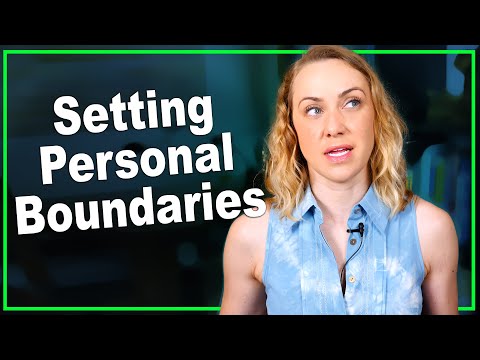 How Do I Set Boundaries with People?