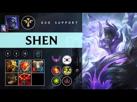 Shen Support vs Yuumi - KR Master Patch 26.04