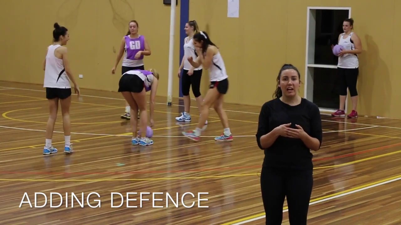 NETBALL DRILL: KELSEY BROWNE'S SPLIT AND HIT