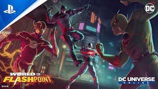 PlayStation DC Universe Online: World of Flashpoint - Launch Trailer | PS4 anuncio