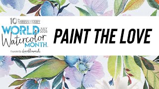Overwhelmed by World Watercolor Month? Day 22