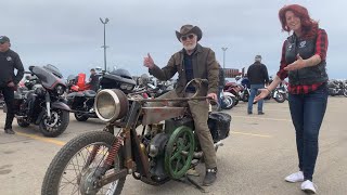 How to build a motorcycle [Vintage motorcycle Hit & Miss engine] Rat Bike