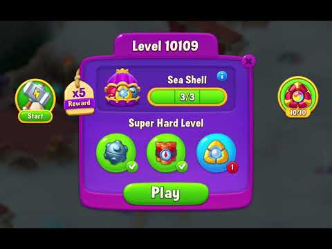 Fishdom Level 10109 - Daily Log #449 | Ice Adventure 