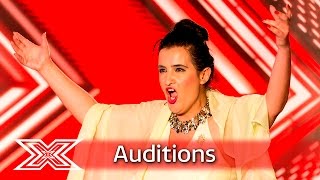 Antonia Mirat performs Whitney and Mozart mashup | Auditions Week 3 | The X Factor UK 2016