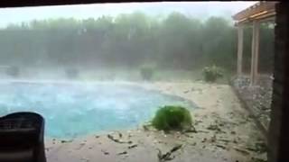 Dangerous Rain Ice Falling from the Sky. They are really bad