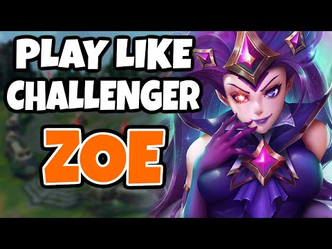 Challenger Zoe shows you how to dominate High Elo | Challenger Zoe - League of Legends