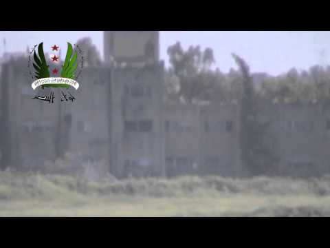 عملية قنص عناصر النظام في الكلية الحربية في بلدة الدار الكبيرة في ريف حمص من قبل لواء النصر