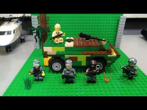 Французский БТР VAB. Лего самоделка. ИНСТРУКЦИЯ