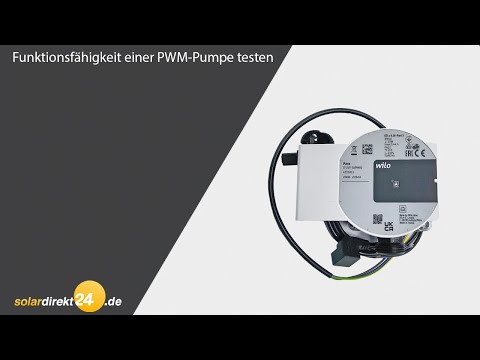 Wie man die Funktionsfähigkeit einer PWM-Pumpe testet - Tutorial
