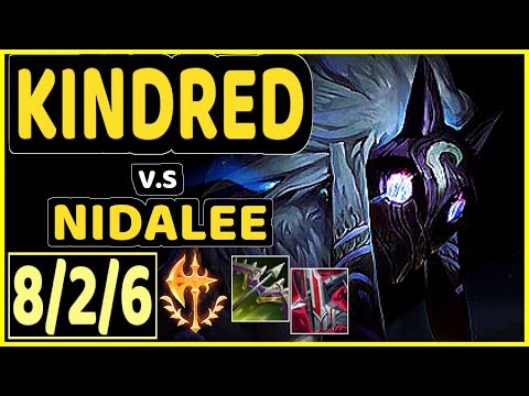 SEVENARMY (KINDRED) vs NIDALEE - 8/2/6 KDA JUNGLE GAMEPLAY - EUW Ranked MASTER