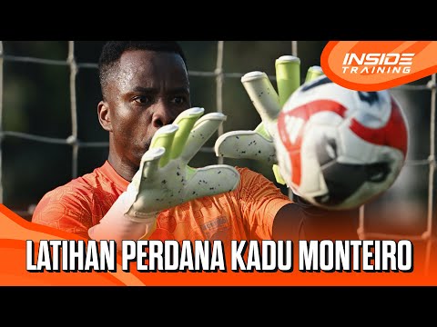Inside Training | Latihan Perdana Kiper Anyar Kadu Monteiro