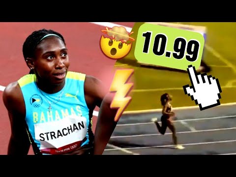 Anthonique Strachan LIFETIME BEST!!! Senior Women's 100m Finals | John Wolmer Speedfest 2022 #100m