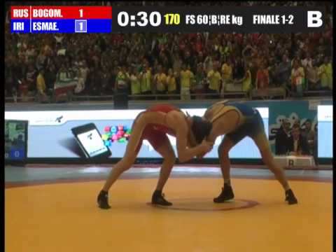 Finale FS 60 Kg (RUS) BOGOMOEV Alexander  vs (IRI) ESMAEILPOORJOUYBARI Masoud  Mahmoud