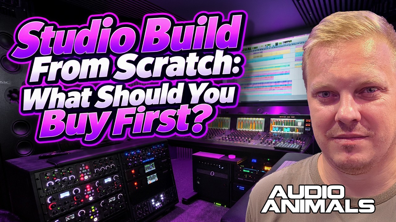 Paul Ashmore discussing how he would build a recording studio from scratch
