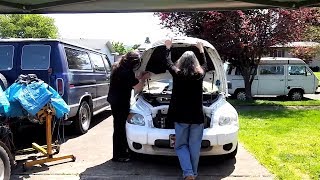 Chevy HHR Ecotec Engine Swap - without subframe drop