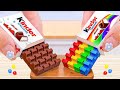 Kinder Chocolate Vs Rainbow Kinder Epic Decorating Showdown Miniature Cakes Amazing Cake