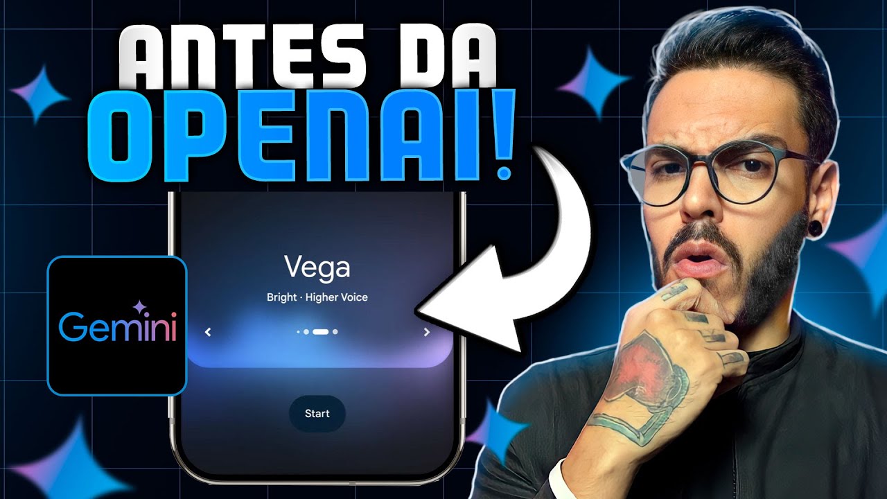 Google Lança Gemini Live: Rival do Modo de Voz do ChatGPT!