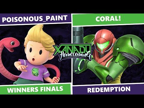 Xanadu Homecoming: Winners Finals - poisonous_paint (Falco, Lucas) Vs Coral! (Samus) SSBU Redemption
