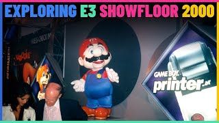 Exploring E3 Showfloor In 2000.