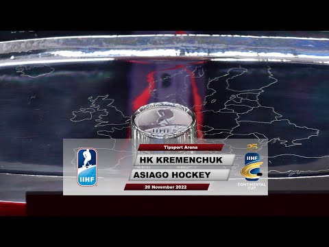 HK Kremenchuk vs. Asiago Hockey - 2023 IIHF Continental Cup Group F