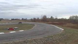 preview picture of video 'Warburg Karting Practice Lap Oct 2009'
