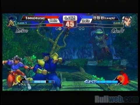 Korea Nationals SF4 Finals 7 - ATM Spidertao (Dictator) vs Laugh (Ryu/Chun-Li)
