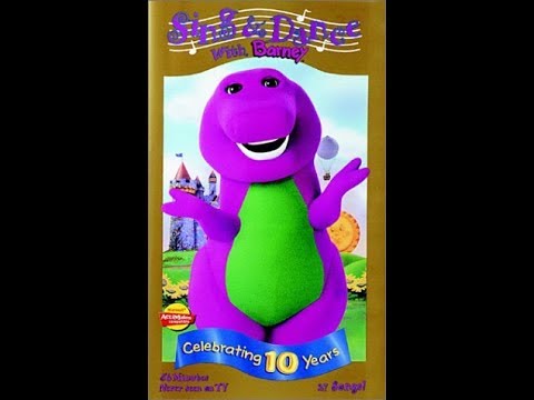 Sing And Dance With Barney 2000 VHS