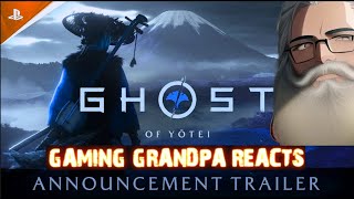 Grandpa Reacts - Ghost of Yōtei - Announce Trailer | PS5 Games