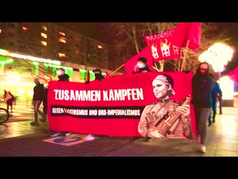 Trotz Demoverbot - Klassenkampfblock nimmt sich die Straße gegen Faschismus #md1501