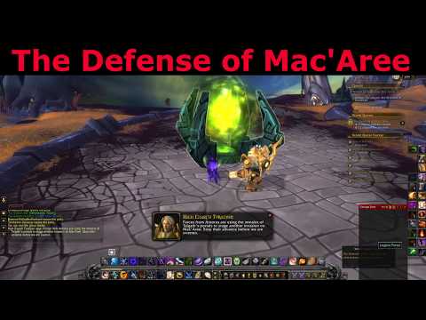 The Defense of Mac'Aree Argus Mac'Aree World Quest World of Warcraft