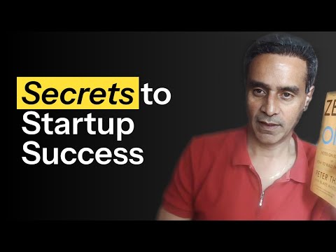 Book: Zero to One (Notes on Startups or How to build Future) By Peter Thiel