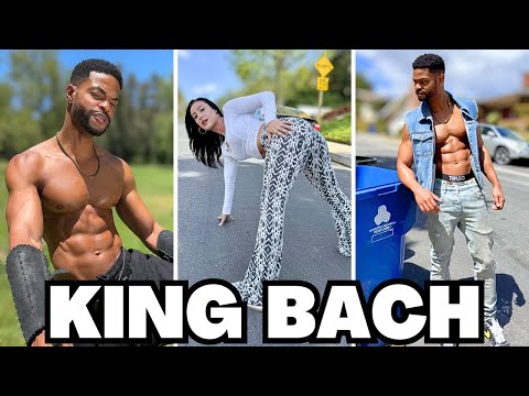 KING BACH BEST TIK TOK SKITS COMPILATION | TRY NOT TO LAUGH WATCHING COMEDY #pov #fyp #funny #skits