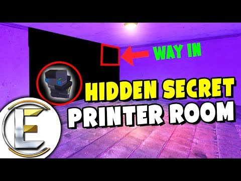 Hidden Secret Printer Room - Gmod DarkRP Life (Best Place To Hide Money Printers Noone Would Know)