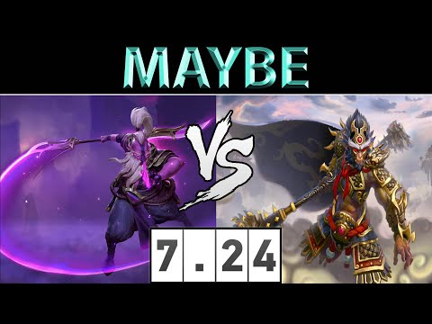 Maybe [Void Spirit] vs [Monkey King] ► CN Ranked ► Dota 2 7.24