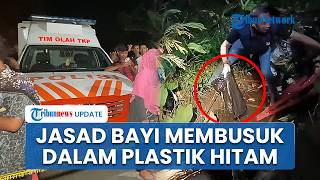 Penemuan Jasad Bayi Membusuk dalam Plastik di Selokan Trisono Ponorogo, Polisi Lakukan Autopsi