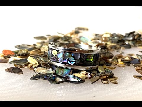 Making an Abalone Ring!!