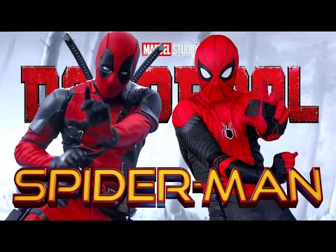 Deadpool Spider-Man Bye Bye Bye Dance | Side by Side Comparison